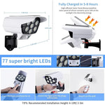 🔥OFERTA 2x1: Luz Solar de Seguridad para Exterior